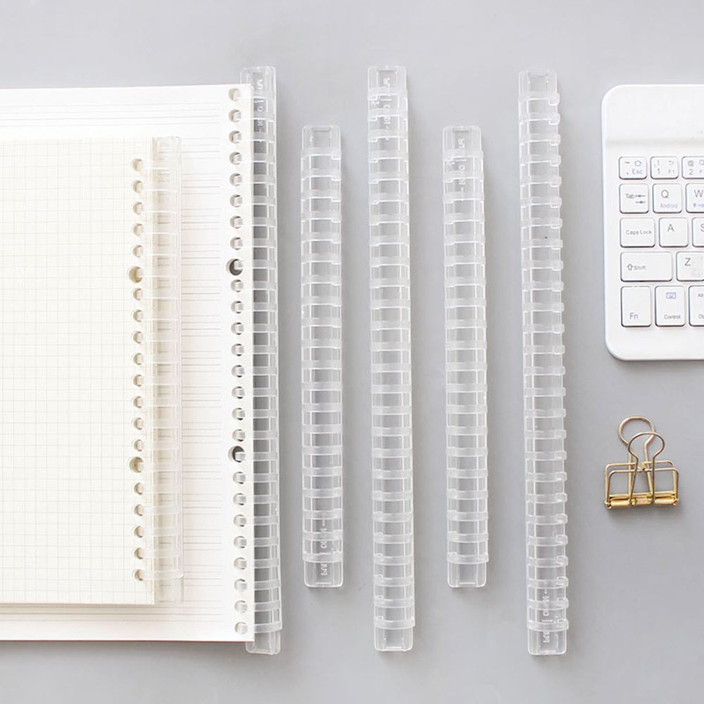 Binding Comb Plastic - voor Notebook Album Scrapbook Binder Cirkelring