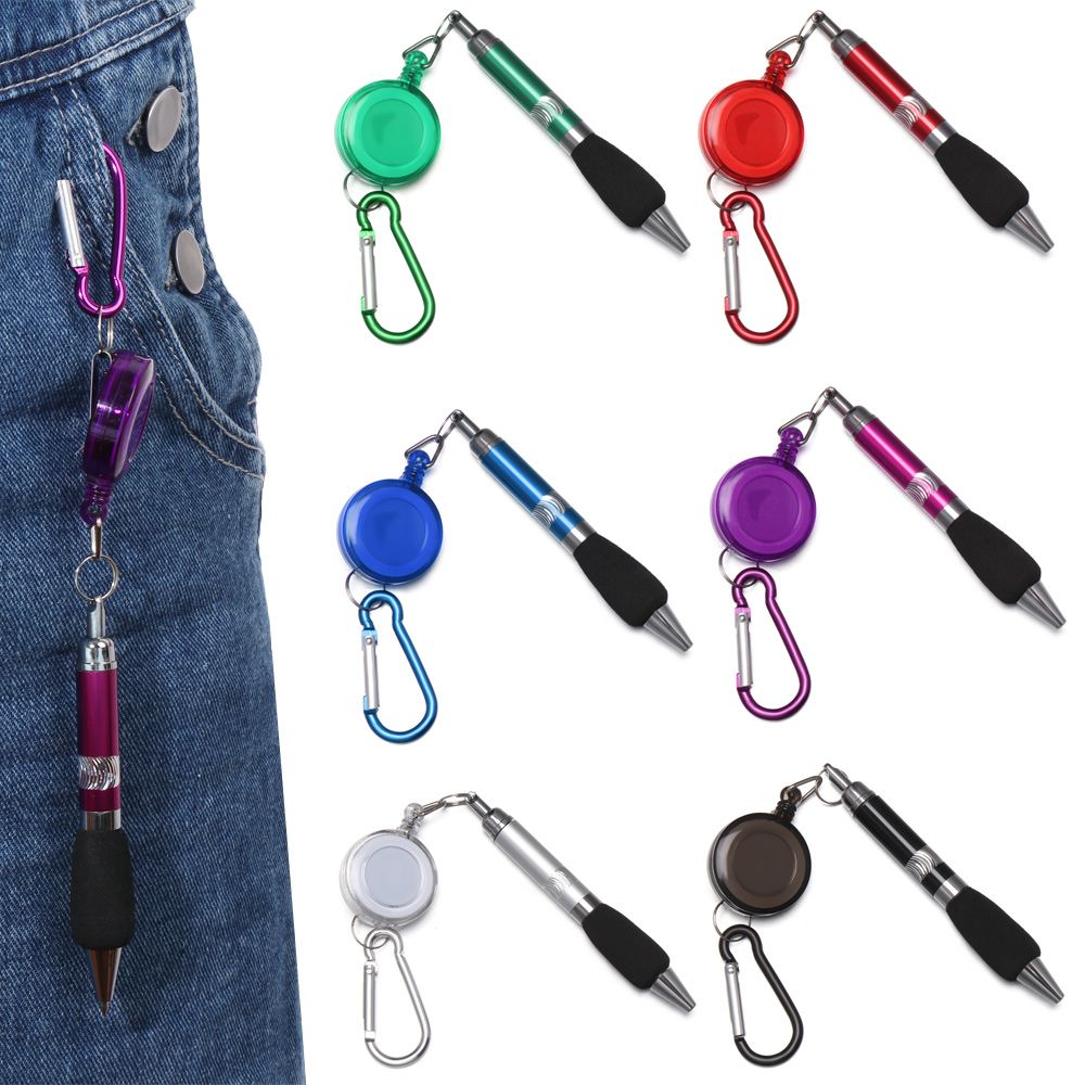 Stationery And Office Supply Chain - Benodigdheden Briefpapier Ring Lanyard Sleutelhanger Intrekbare