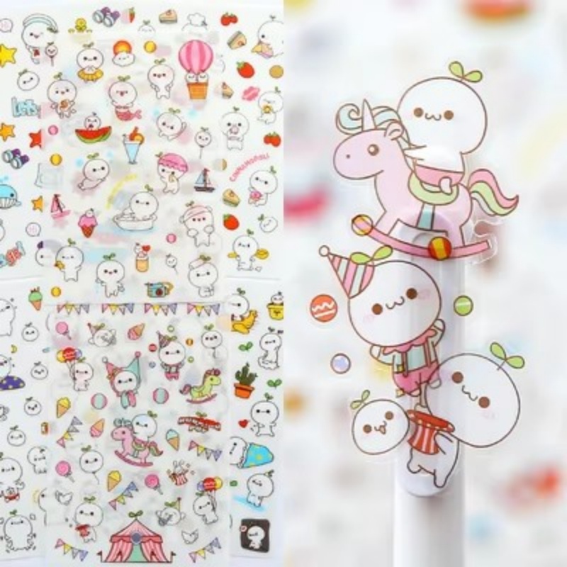 Total Stationery & Office Supply - 6 Vellen/Pak Cartoon Kat En Papier