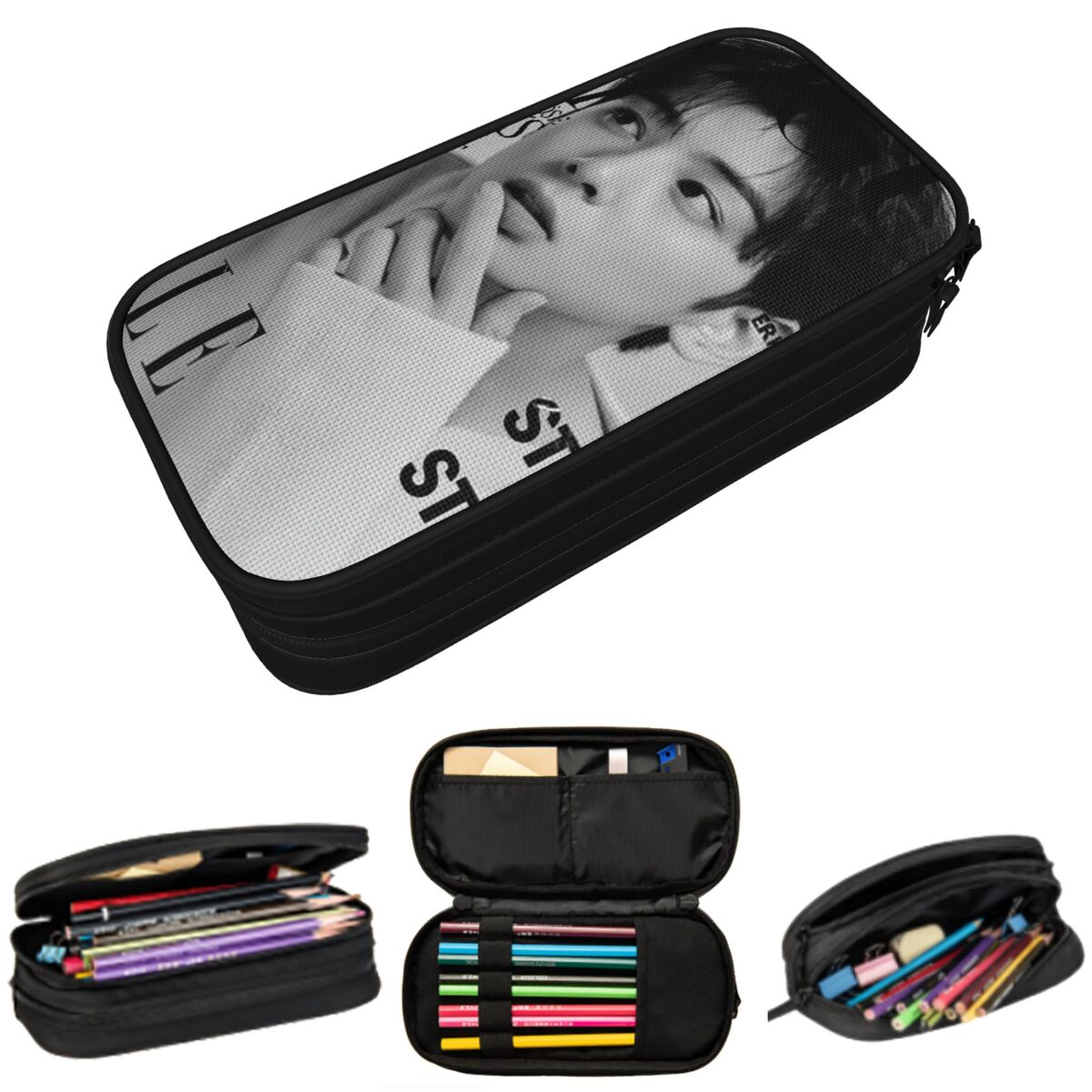 Stationery And Office Supply Chain - Cha EunWoo Kpop Astro Etui voor