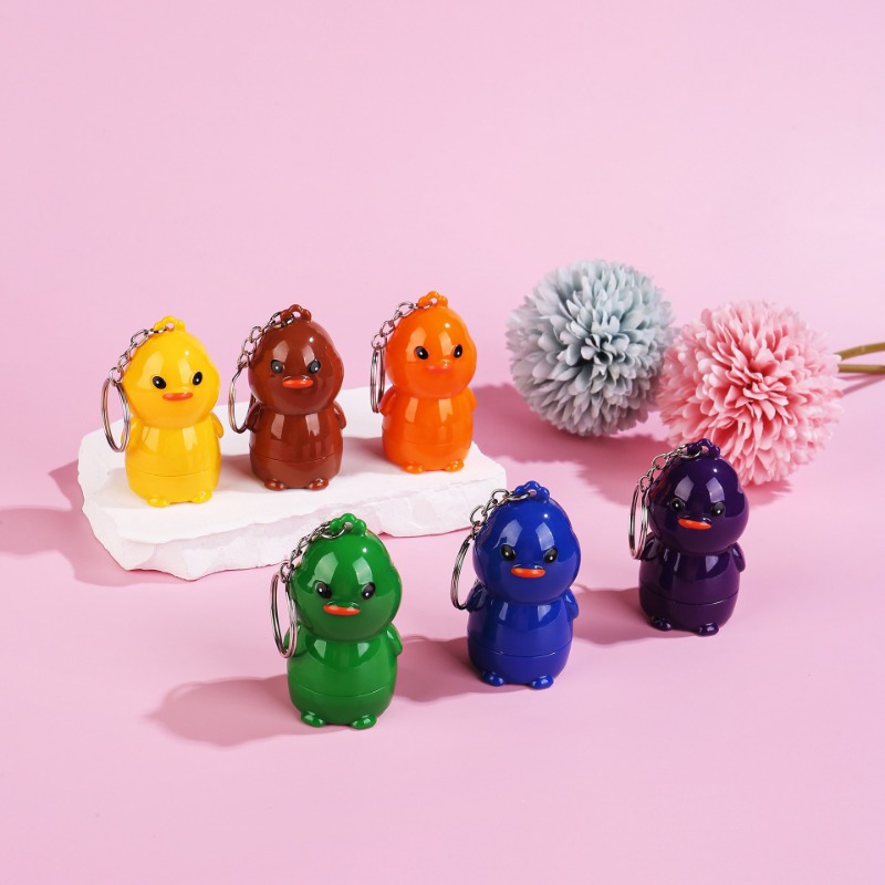 Stationery And Office Supply Chain - 6-pack willekeurig gekleurde eendvormige intrekbare blauwe