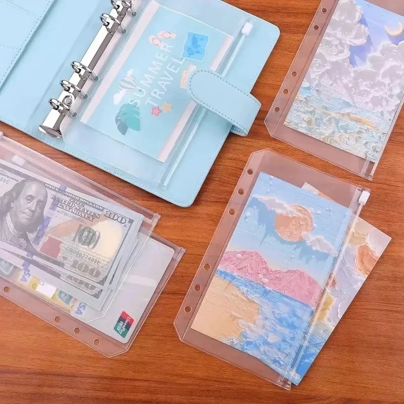Planner Weekly Budget - 6/12/18pcs A6 A7 6-Hole Rits Bindmiddel