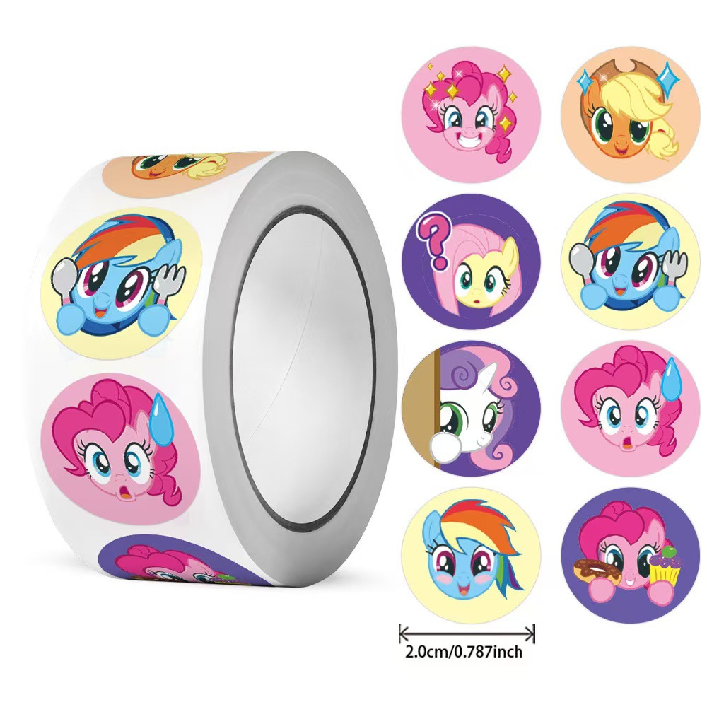 Label Printer Tape - 500 stuks My Little Pony ronde