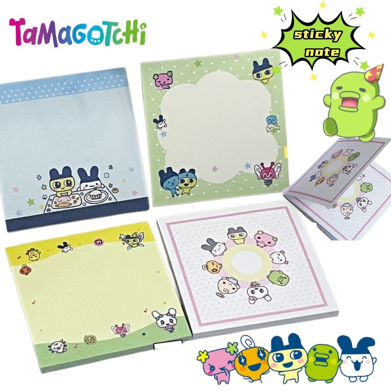 Stationery Supplier - 4 stuks Tamagotchi Mametchi Memetchi Cartoon