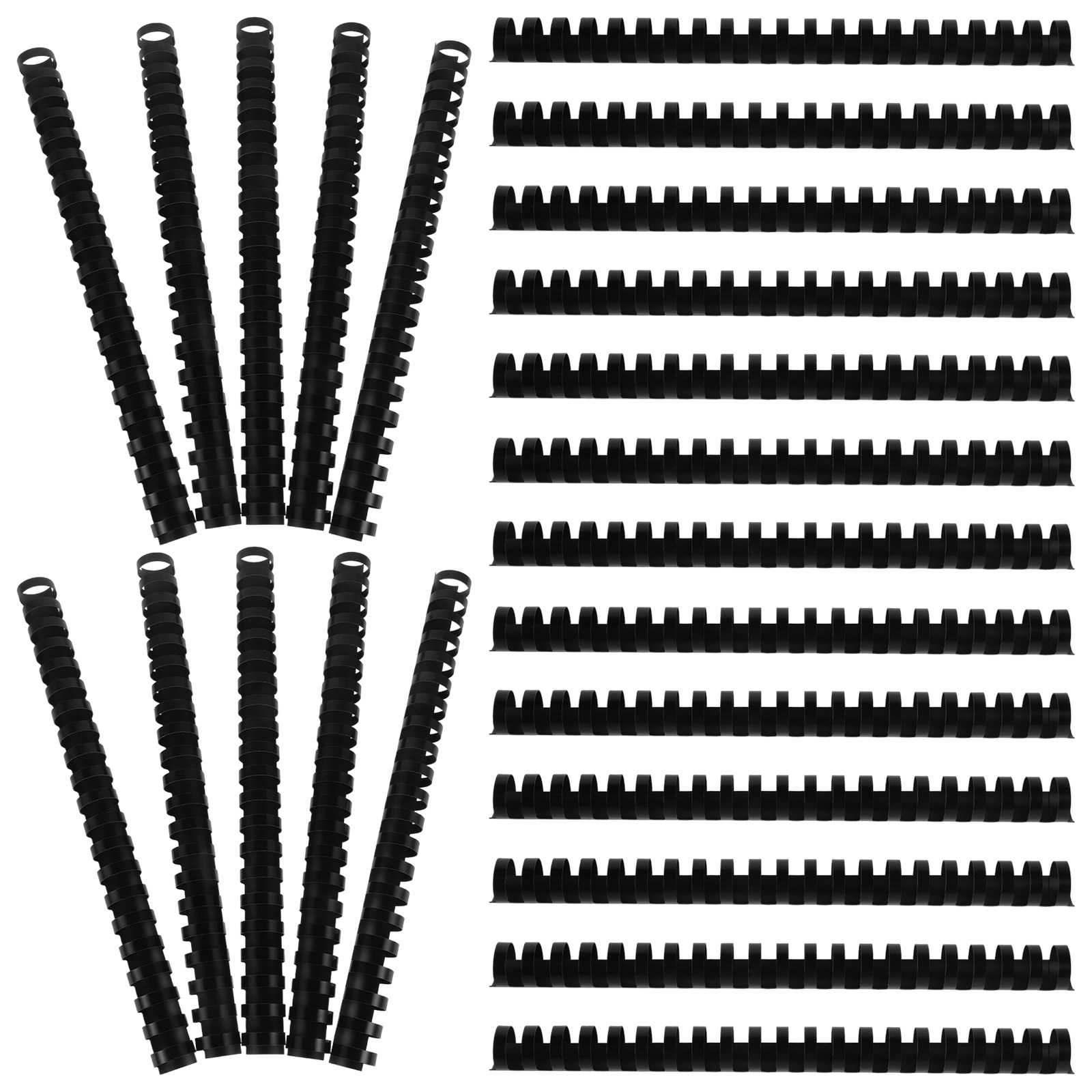 Binding Comb Plastic - 50 stuks 21-rings plastic bindringen voor