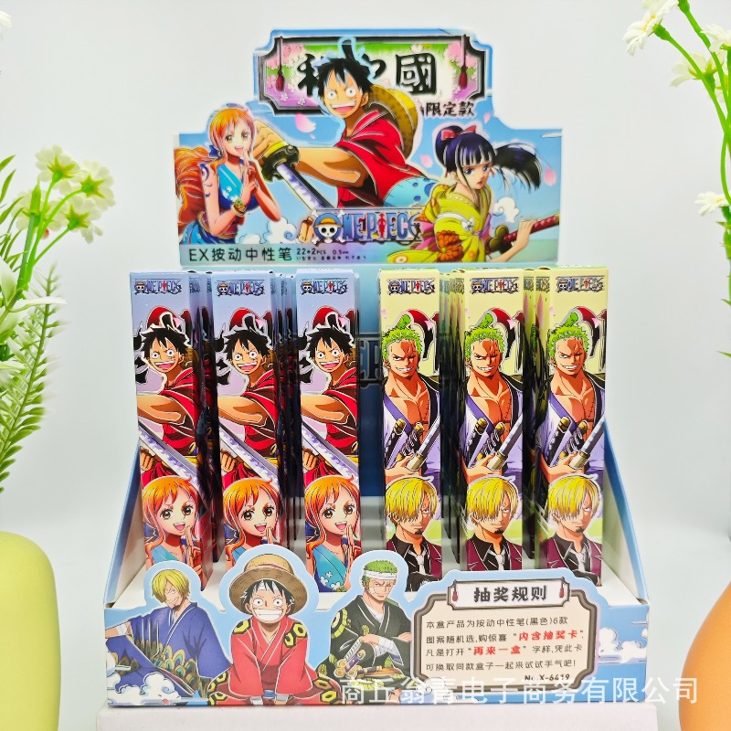 Stationery Supplier - 24PCS Nieuwe Anime One Piece Series