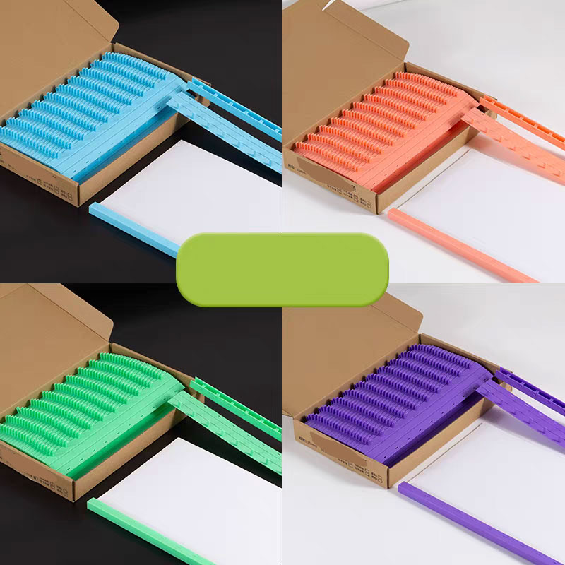 50 Stuks 10 Gaten Pvc Binding  - Binding Comb Plastic recensie en prijs
