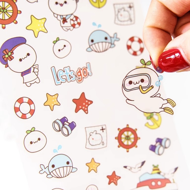 6 Vellen/Pak Cartoon Kat En Pa - Total Stationery & Office Supply recensie en prijs