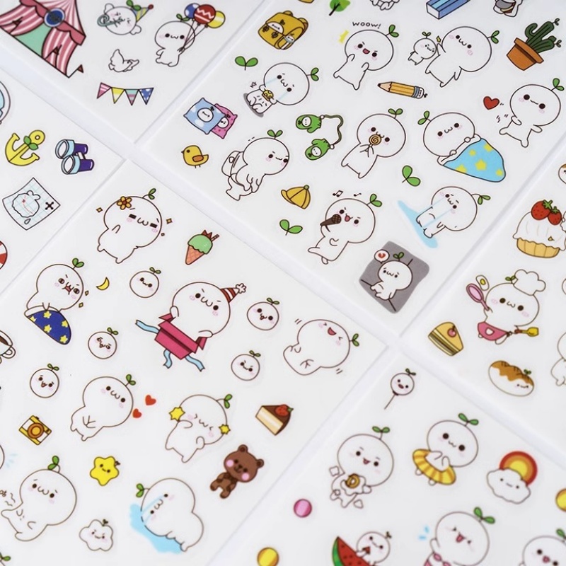 6 Vellen/Pak Cartoon Kat En Pa - Total Stationery & Office Supply recensie en prijs
