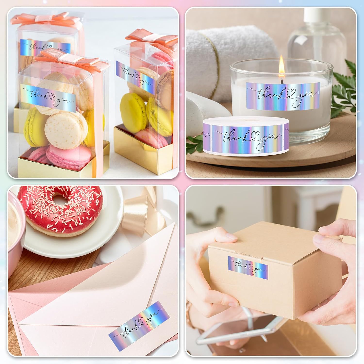 JCAC 120 stuks/rol 3 inch goud - Sticker Label Roll recensie en prijs