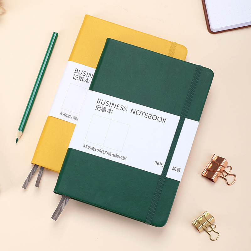 A5 notitieboek met harde kaft  - Notebook Dotted A5 recensie en prijs