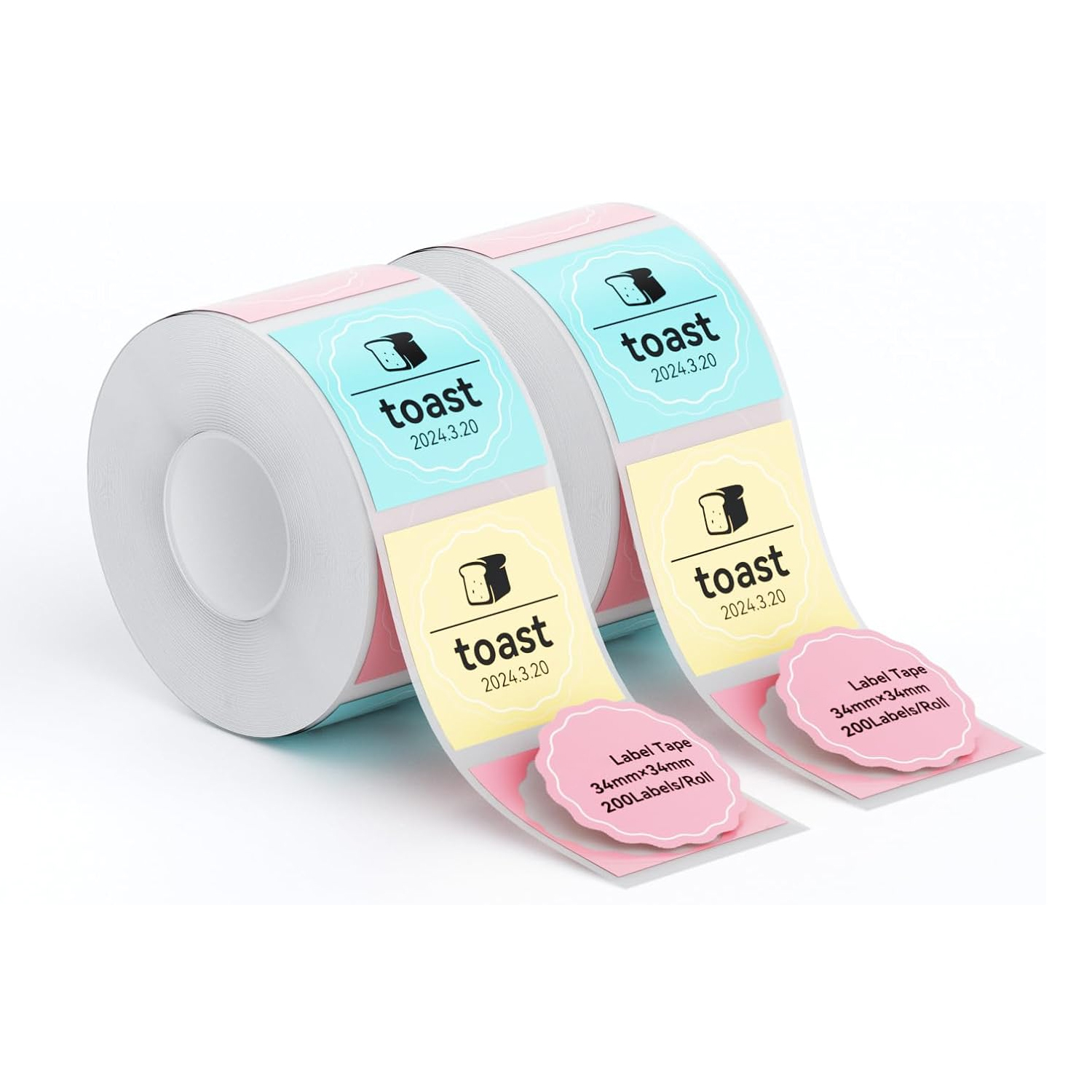 NiiMBOT B21 B1 B3S Ronde Label - Label Printer Tape recensie en prijs