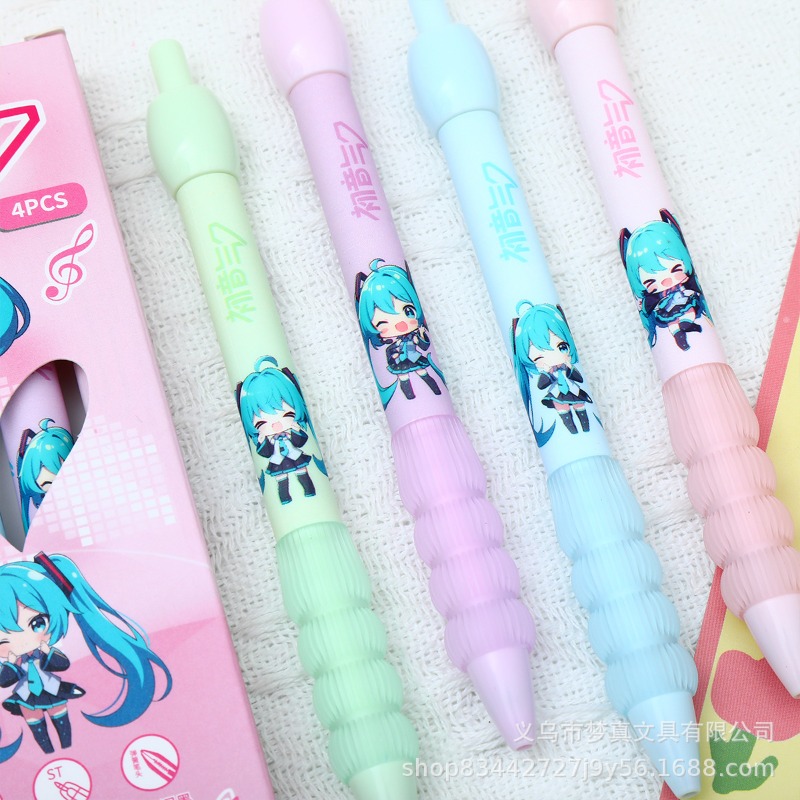 Kawaii Hatsune Miku Gel Pen Le - Gel Ink Pen Set recensie en prijs