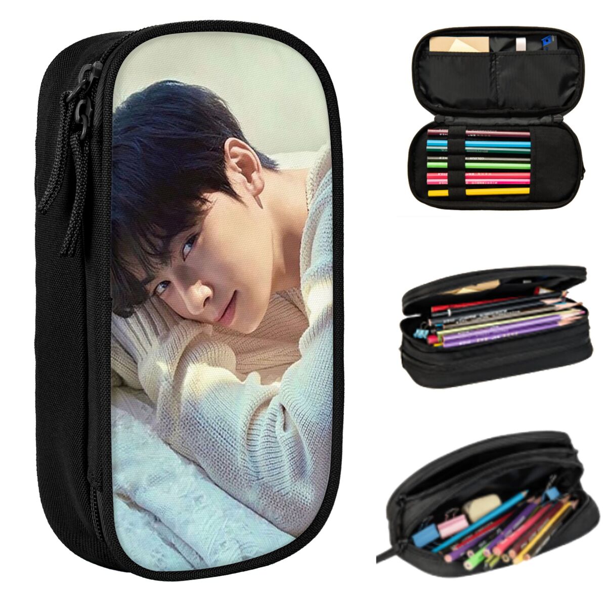 Cha EunWoo Kpop Astro Etui voo - Stationery And Office Supply Chain recensie en prijs