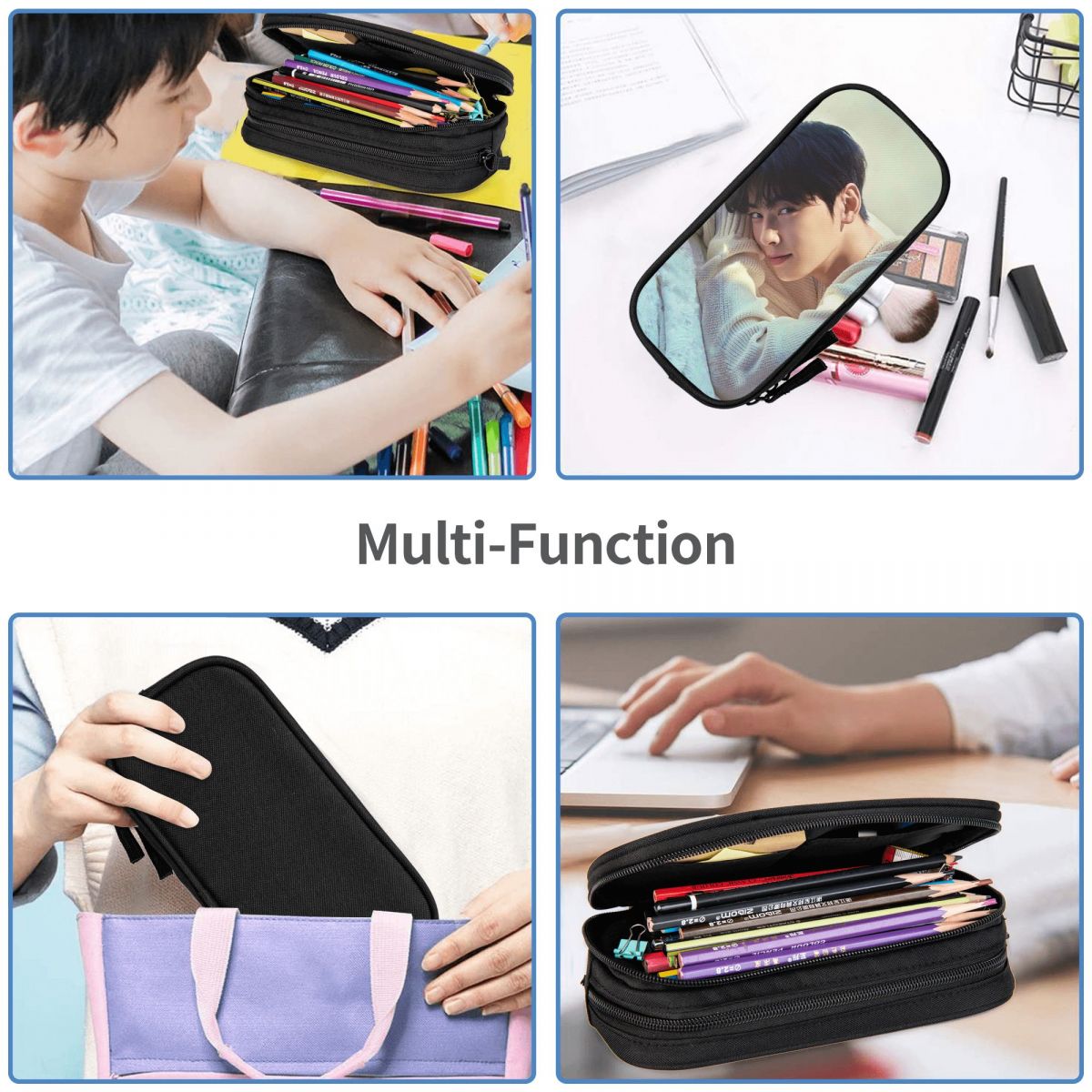 Cha EunWoo Kpop Astro Etui voo - Stationery And Office Supply Chain recensie en prijs