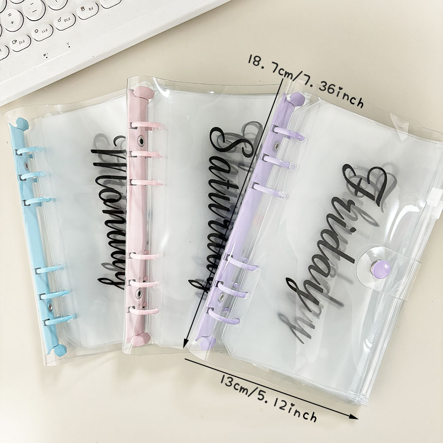 SKYSONIC 1 Set A6 Macarone Bin - Planner Weekly Budget recensie en prijs