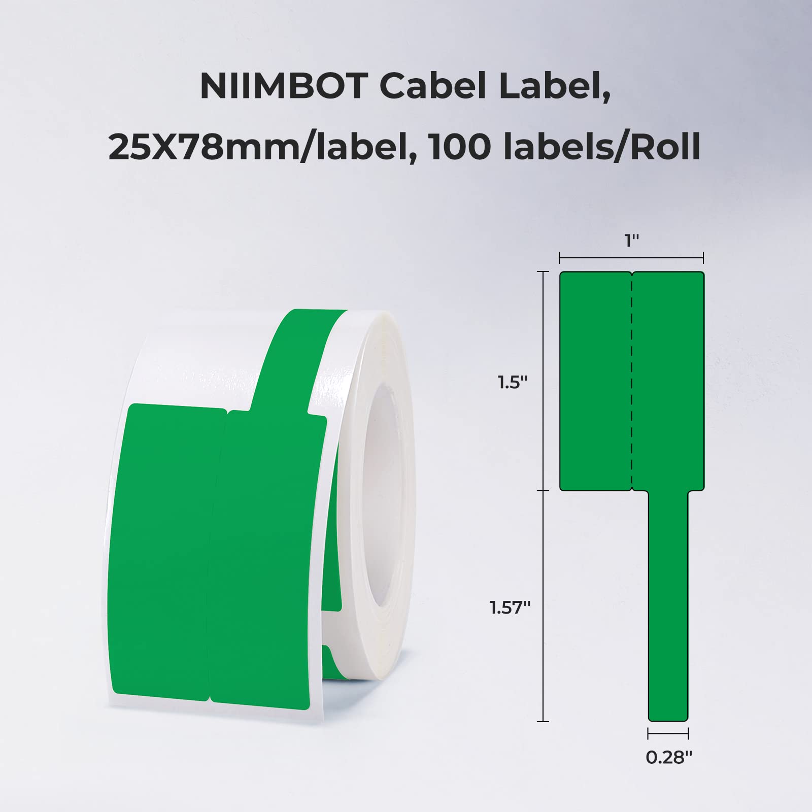 Niimbot Kleurkabel Etiket Wate - Label Printer Tape recensie en prijs