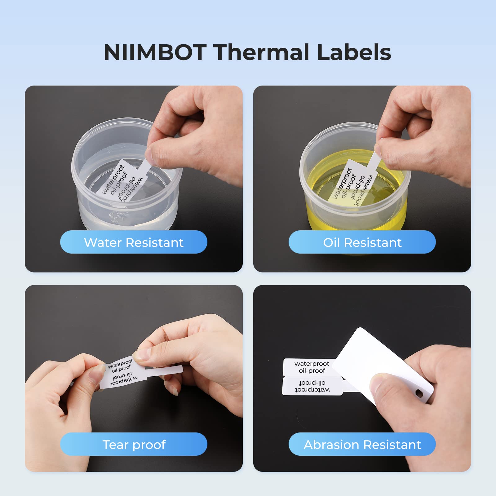 Niimbot Kleurkabel Etiket Wate - Label Printer Tape recensie en prijs