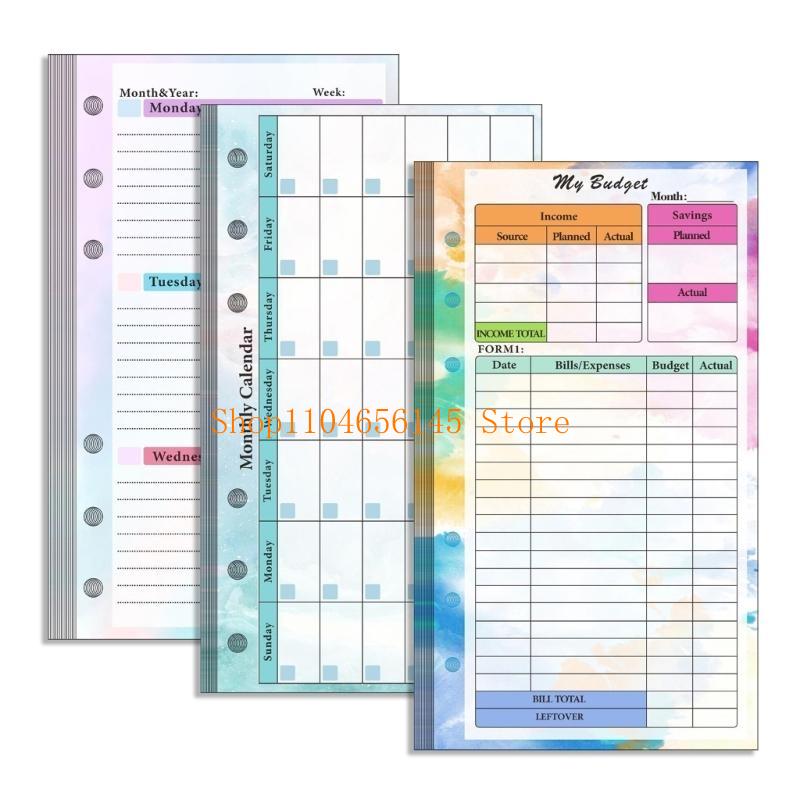 Losbladig navulpapier geliniee - Planner Weekly Budget recensie en prijs