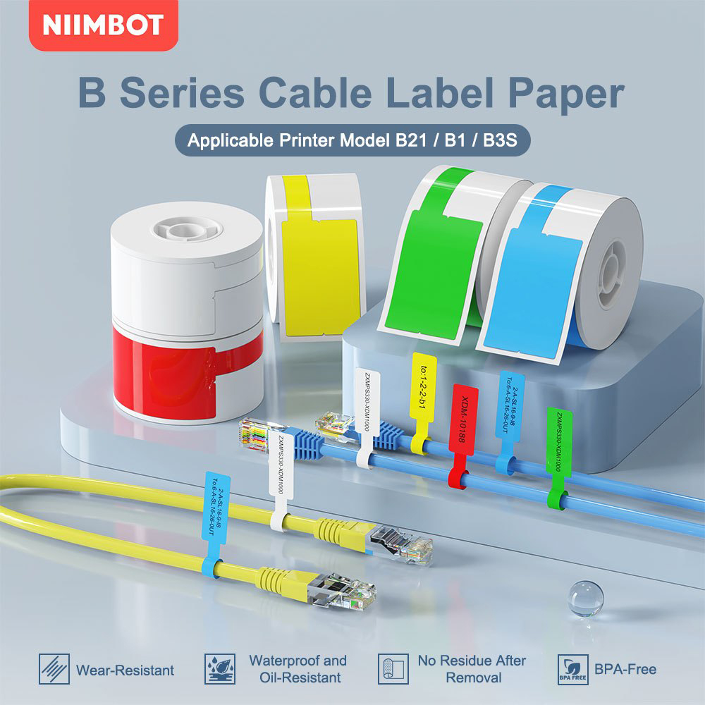 Niimbot Kabel Label Draagbare  - Label Printer Tape recensie en prijs