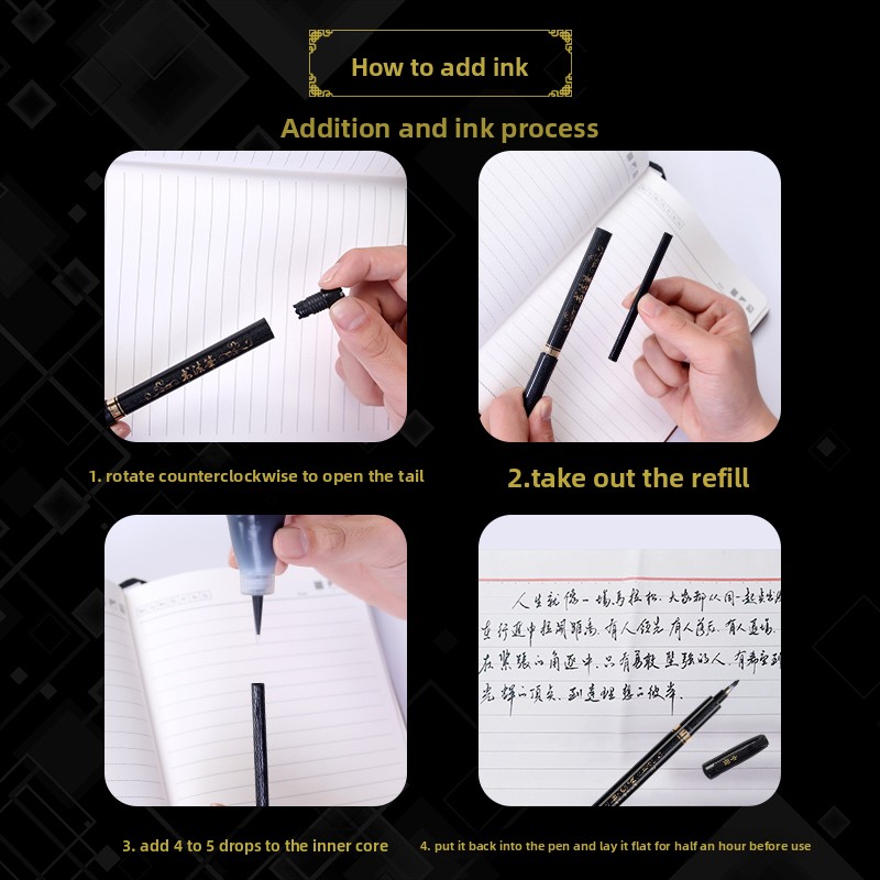 4 STKS/SET Kalligrafie Art Mar - Supply Of Office Stationery recensie en prijs
