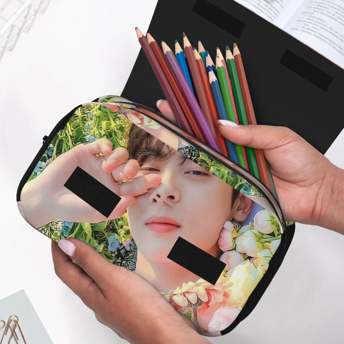 Cha EunWoo Kpop Astro Etui voo - Stationery And Office Supply Chain recensie en prijs
