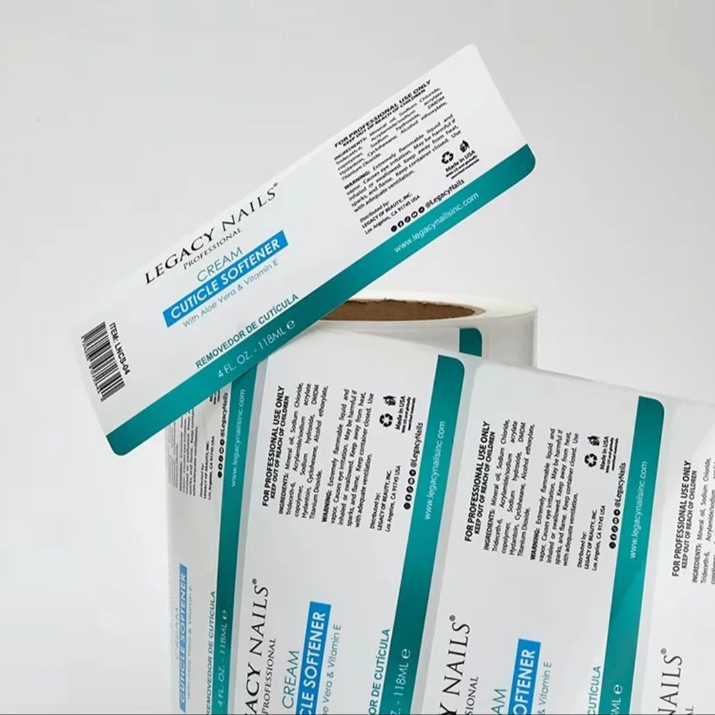 Op maat gemaakte waterdichte v - Sticker Label Roll recensie en prijs