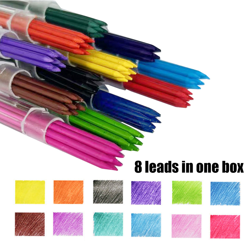 12 kleuren 2,0 mm HB vervangba - Mechanical Pencil Lead recensie en prijs