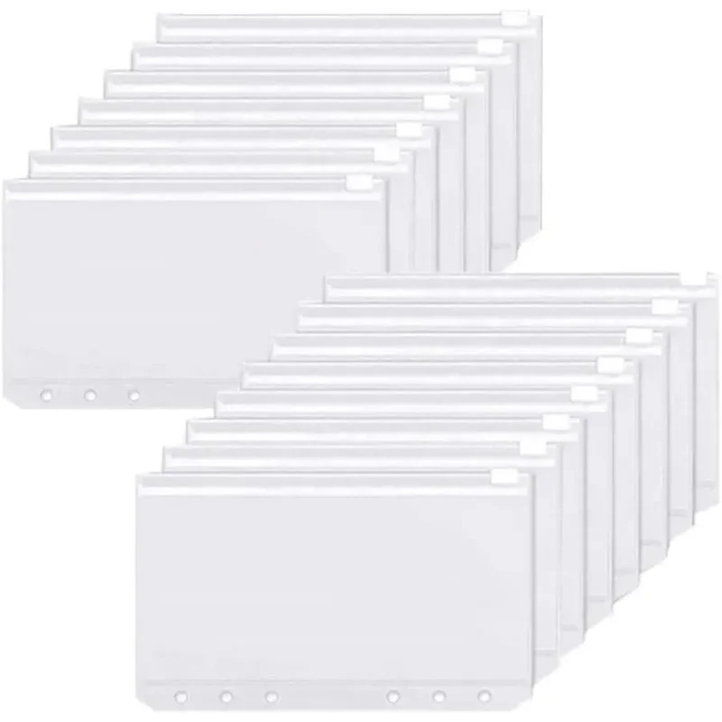 6-30PCS Binder Zakken A6 6-Hol - Planner Weekly Budget recensie en prijs